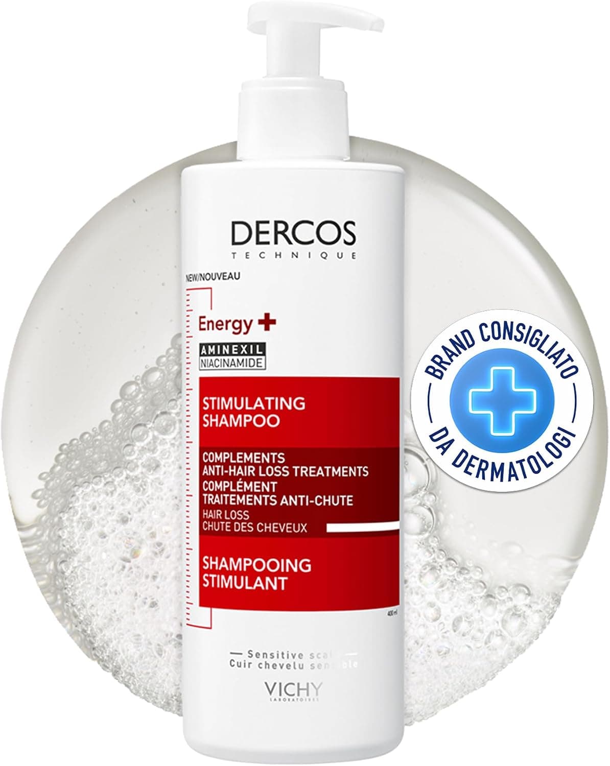 شامپو مراقبتی Vichy Dercos ضد ریزش Energisant شامپو مراقبتی Vichy Dercos ضد ریزش Energisant