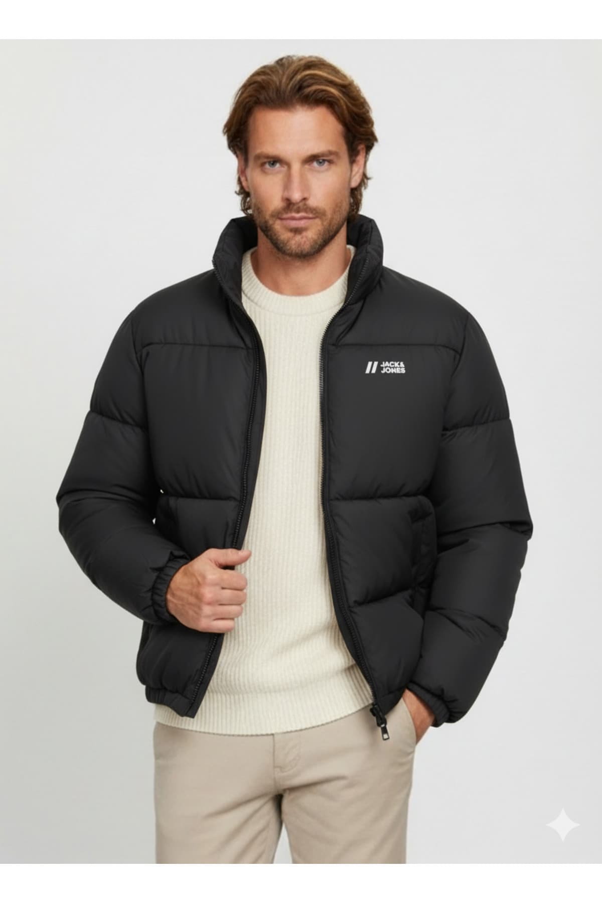 کاپشن مردانه Jack & Jones مشکی کاپشن مردانه Jack & Jones مشکی