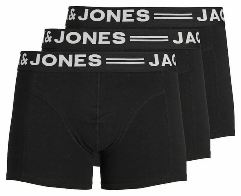 باکسر مردانه Jack & Jones مدل SENSE پنبهای فیت راحت بسته ۳ عددی باکسر مردانه Jack & Jones مدل SENSE پنبهای فیت راحت بسته ۳ عددی