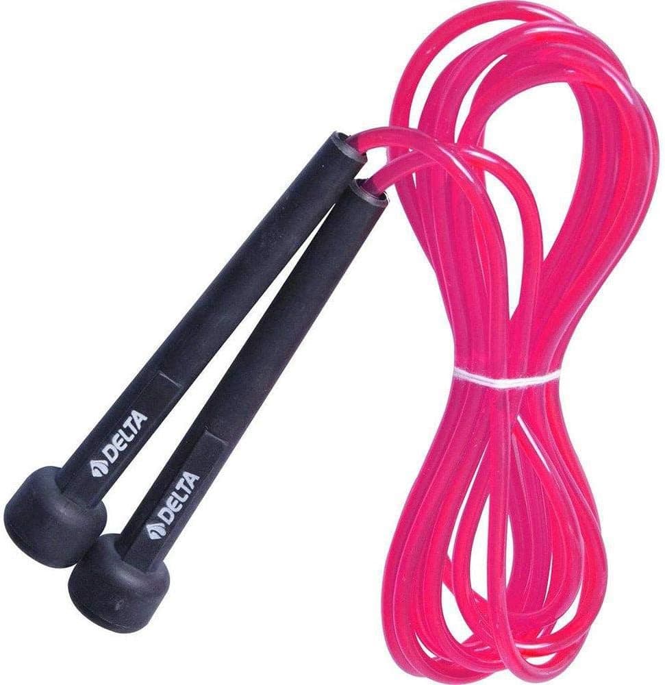 طناب پرش Delta Spor با طول قابل تنظیم Deluxe مشکی طناب پرش Delta Spor با طول قابل تنظیم Deluxe مشکی