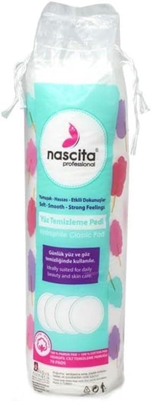 پد پاککننده صورت Nascita 70 عددی بسته 2 عددی پد پاککننده صورت Nascita 70 عددی بسته 2 عددی