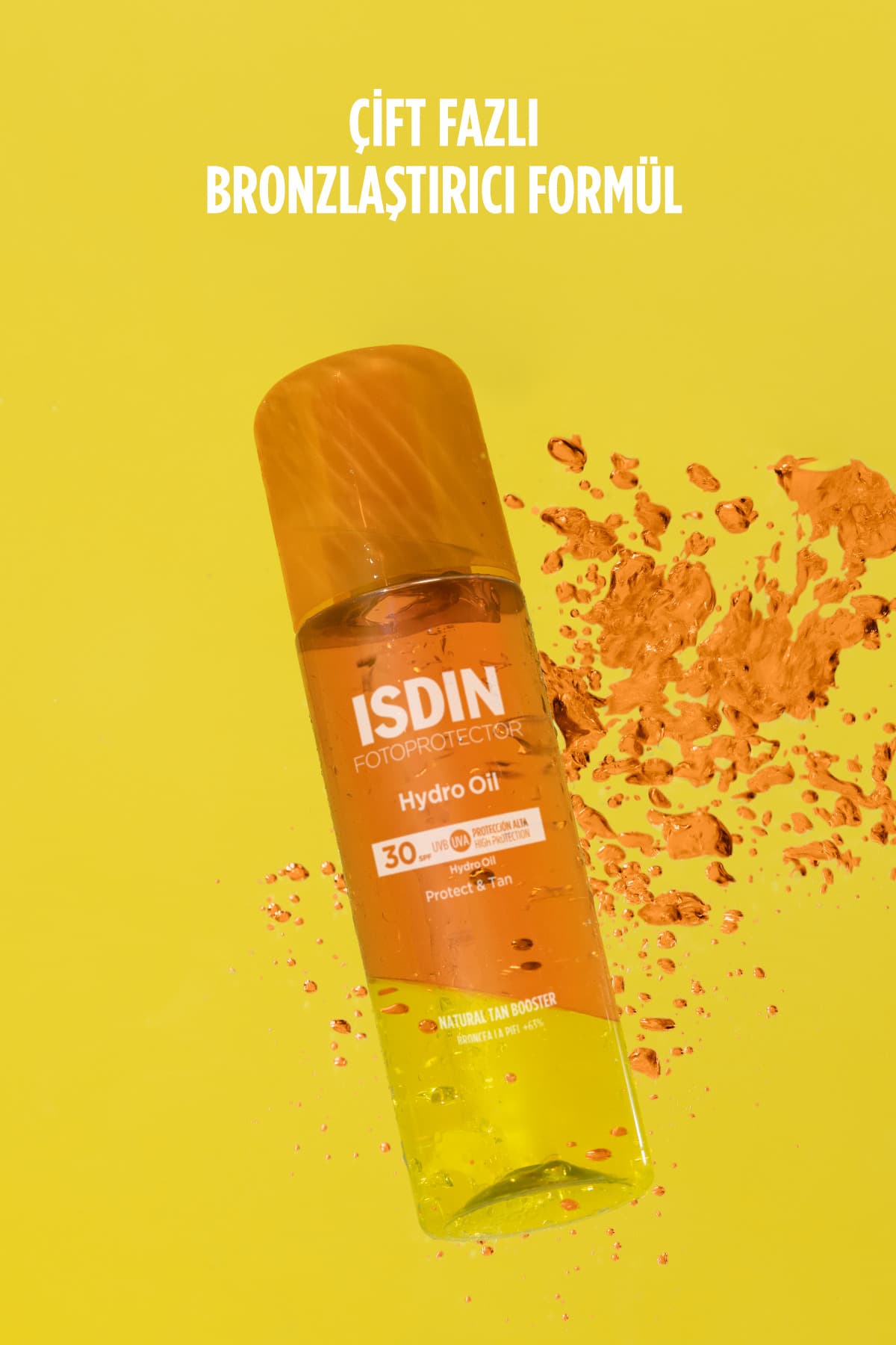 روغن ضدآفتاب ISDIN Hydro Oil Protege& Broncea Spf30 200 ml روغن ضدآفتاب ISDIN Hydro Oil Protege& Broncea Spf30 200 ml