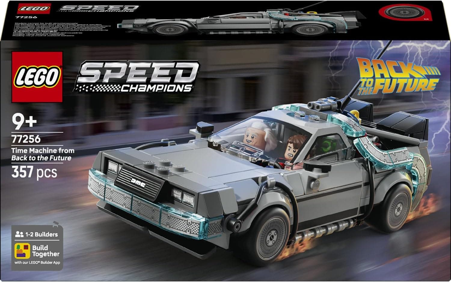 ماشین زمان LEGO Speed Champions از فیلم بازگشت به آینده 77256 ماشین زمان LEGO Speed Champions از فیلم بازگشت به آینده 77256