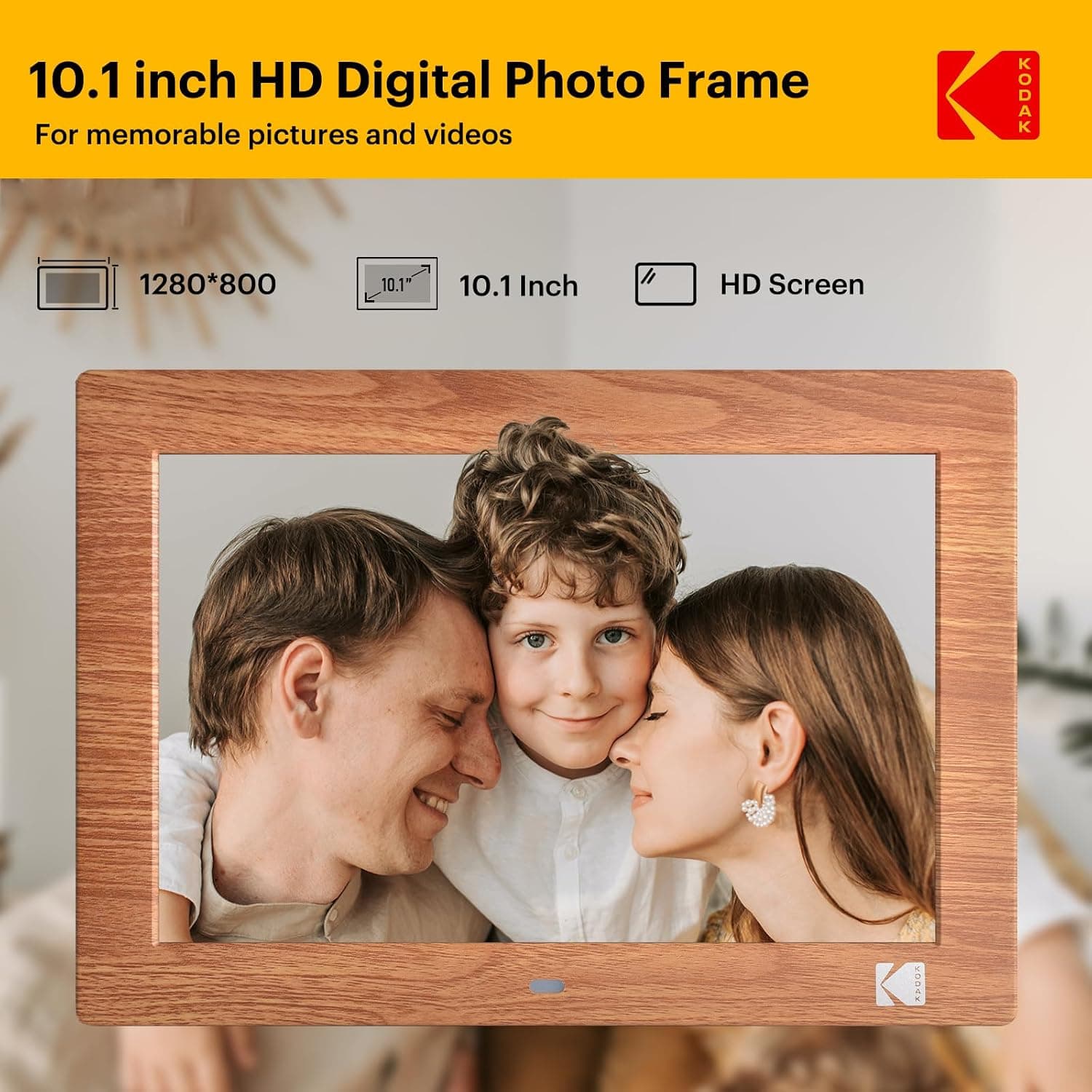 قاب عکس دیجیتال KODAK 10 اینچی بیسیم کنترلدار HD IPS قاب عکس دیجیتال KODAK 10 اینچی بیسیم کنترلدار HD IPS