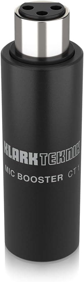 بوستر میکروفون دینامیک Klark Teknik کامپکت مدل MIC BOOSTER CT 1 بوستر میکروفون دینامیک Klark Teknik کامپکت مدل MIC BOOSTER CT 1
