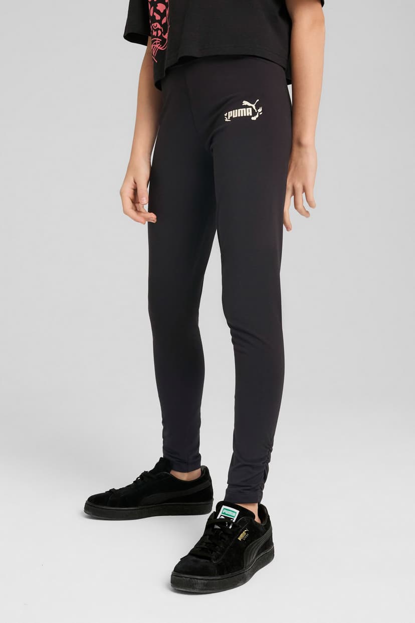 لگینگ دخترانه Puma سیاه FLAMING LOVE لگینگ دخترانه Puma سیاه FLAMING LOVE