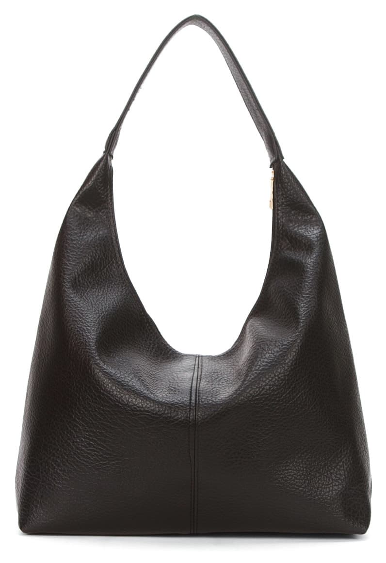 کیف زنانه بزرگ مشکی شانهای و توت Adelina Bags با بافت نرم و فرم آزاد کیف زنانه بزرگ مشکی شانهای و توت Adelina Bags با بافت نرم و فرم آزاد