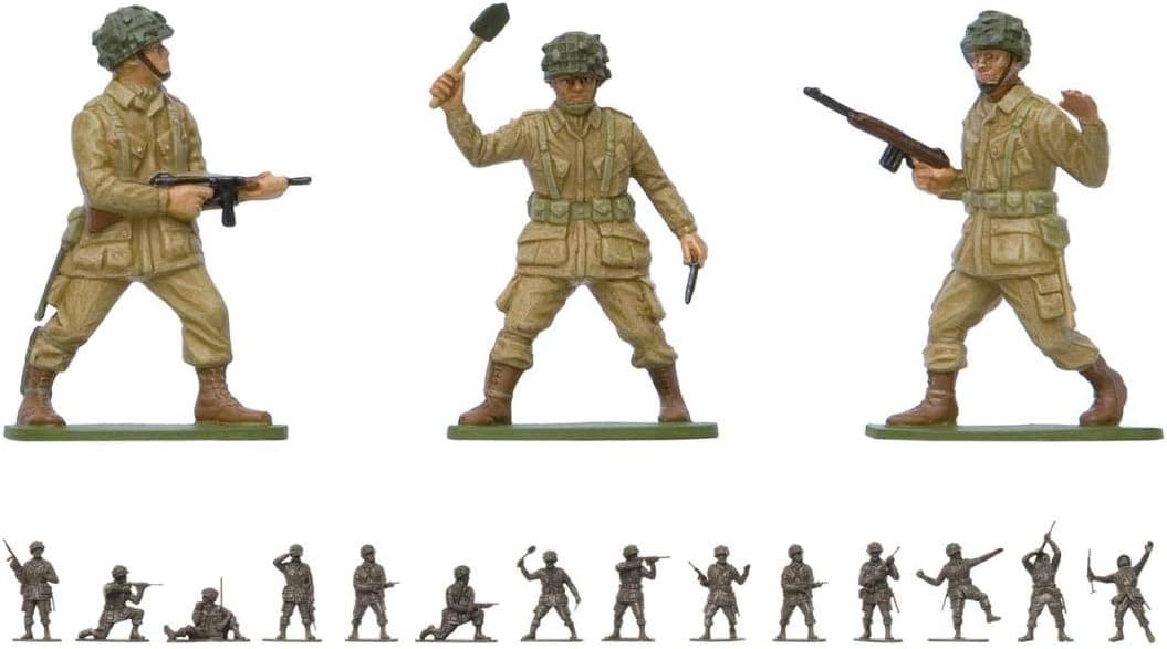 کیت ساخت مدل فیگور چتربازان آمریکایی جنگ جهانی دوم Airfix سری Vintage Classics مقیاس 1:32 مدل A02711V کیت ساخت مدل فیگور چتربازان آمریکایی جنگ جهانی دوم Airfix سری Vintage Classics مقیاس 1:32 مدل A02711V