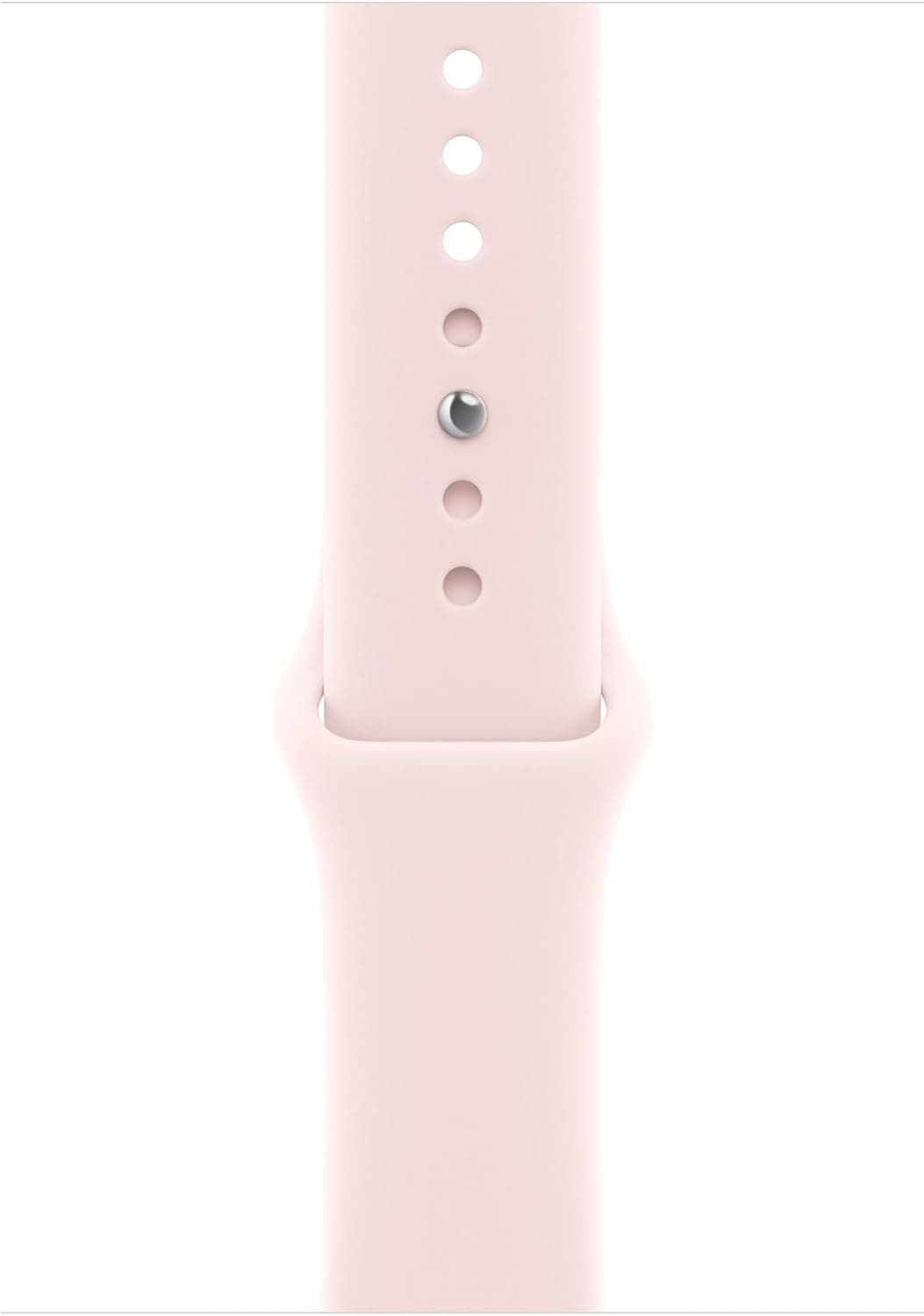بند ساعت Apple Watch Sport Band 40mm رنگ نور ستارهای سایز S/M بند ساعت Apple Watch Sport Band 40mm رنگ نور ستارهای سایز S/M