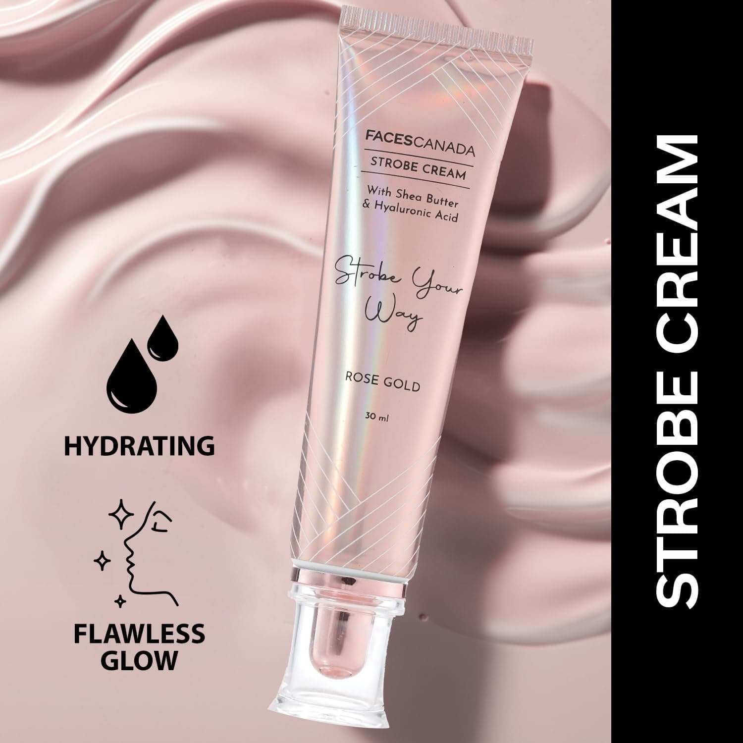 ست آرایشی زنانه FACESCANADA شامل کرم استروب رزگلد 30ml و کرمپودر مینی مات آبرسان Warm Natural 18ml ست آرایشی زنانه FACESCANADA شامل کرم استروب رزگلد 30ml و کرمپودر مینی مات آبرسان Warm Natural 18ml