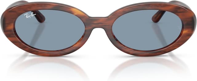 عینک آفتابی زنانه Ray-Ban Evolution طرح هاوانای راهراه مدل RB-0RB2223-954.56-54 عینک آفتابی زنانه Ray-Ban Evolution طرح هاوانای راهراه مدل RB-0RB2223-954.56-54