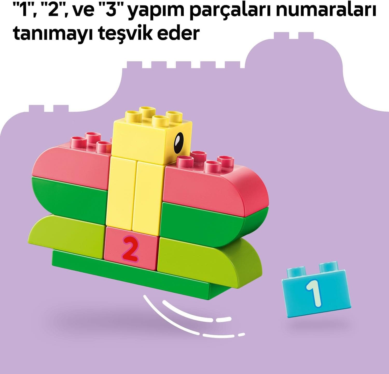 لگو DUPLO Classic جعبه ساختنی رنگی خلاقانه مدل 10479 لگو DUPLO Classic جعبه ساختنی رنگی خلاقانه مدل 10479