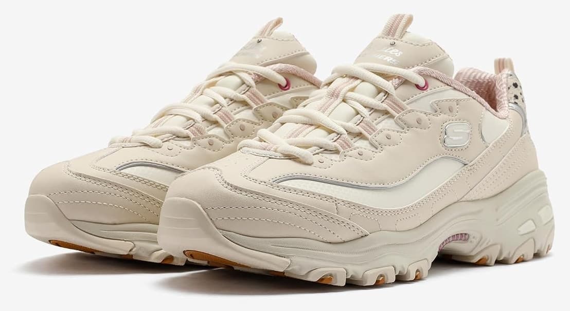 کفش اسنیکرز زنانه Skechers D'LITES WILDCATS بافتنی مشکی/نقرهای مدل 150236 BKSL کفش اسنیکرز زنانه Skechers D'LITES WILDCATS بافتنی مشکی/نقرهای مدل 150236 BKSL