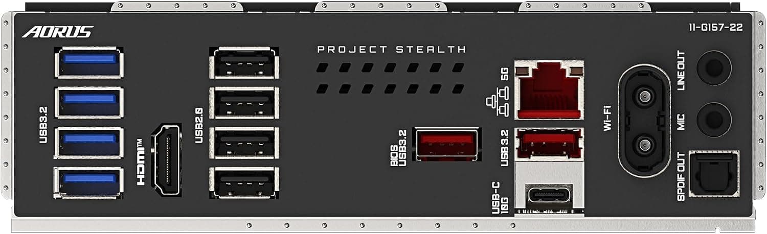 مادربرد GIGABYTE سوکت AM5 فرم فاکتور ATX چیپست B850 مدل A STEALTH مادربرد GIGABYTE سوکت AM5 فرم فاکتور ATX چیپست B850 مدل A STEALTH