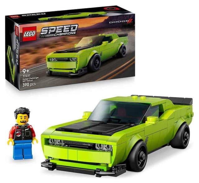 لگو 77237 Speed Champions Dodge Challenger SRT Hellcat ماشین اسپرت کودکان 9 سال به بالا لگو 77237 Speed Champions Dodge Challenger SRT Hellcat ماشین اسپرت کودکان 9 سال به بالا