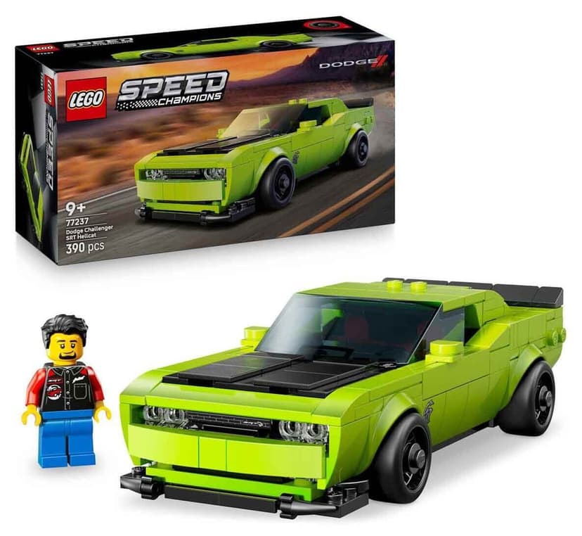 لگو 77237 Speed Champions Dodge Challenger SRT Hellcat ماشین اسپرت کودکان 9 سال به بالا لگو 77237 Speed Champions Dodge Challenger SRT Hellcat ماشین اسپرت کودکان 9 سال به بالا