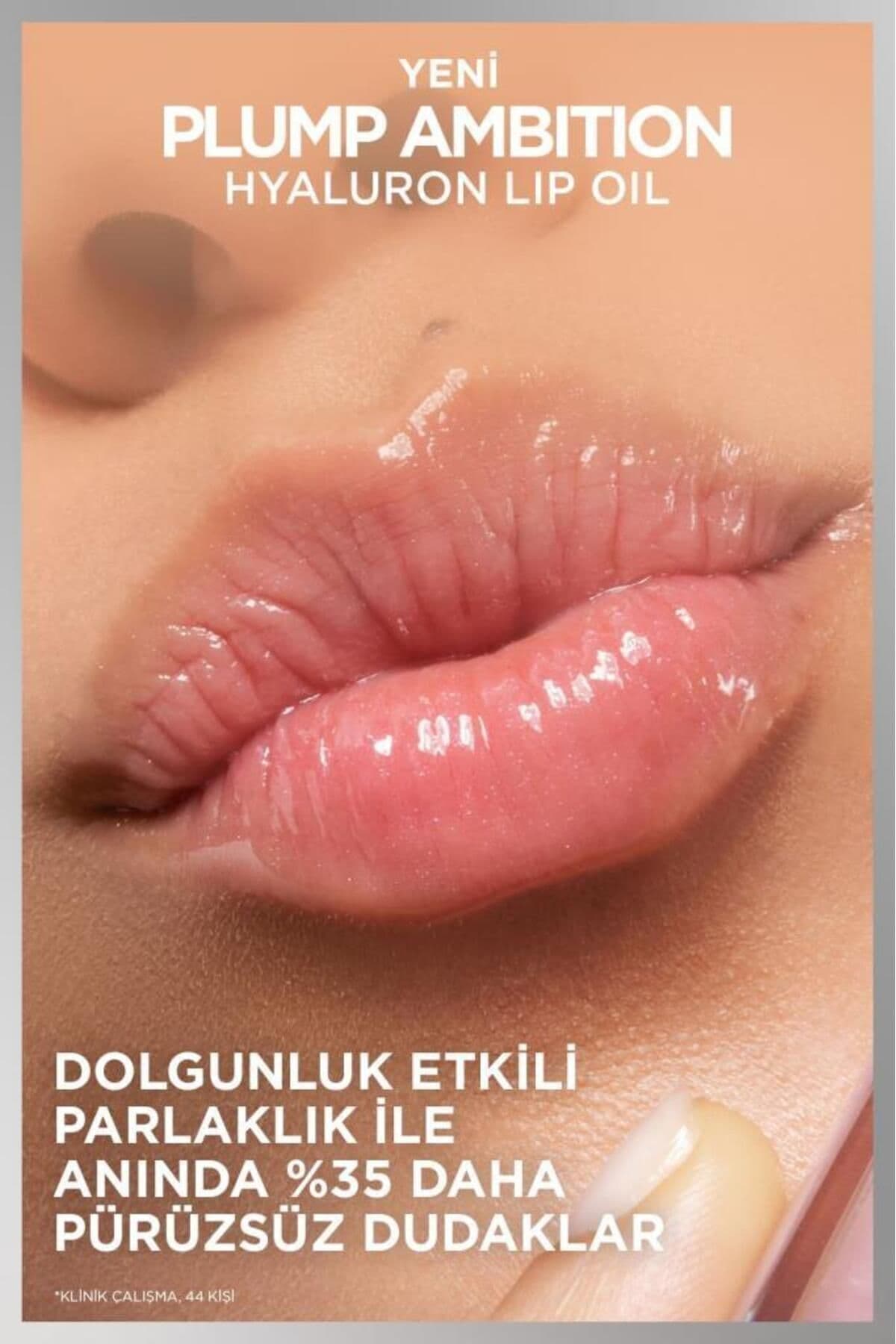 روغن لب L'Oreal Paris Plump Ambition Hyaluron Lip Oil مغذی و مرطوبکننده مدل 601 Wort It روغن لب L'Oreal Paris Plump Ambition Hyaluron Lip Oil مغذی و مرطوبکننده مدل 601 Wort It