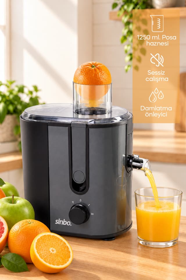 آبمیوهگیری Sinbo مدل SJ-3148 آبمیوهگیری Sinbo مدل SJ-3148