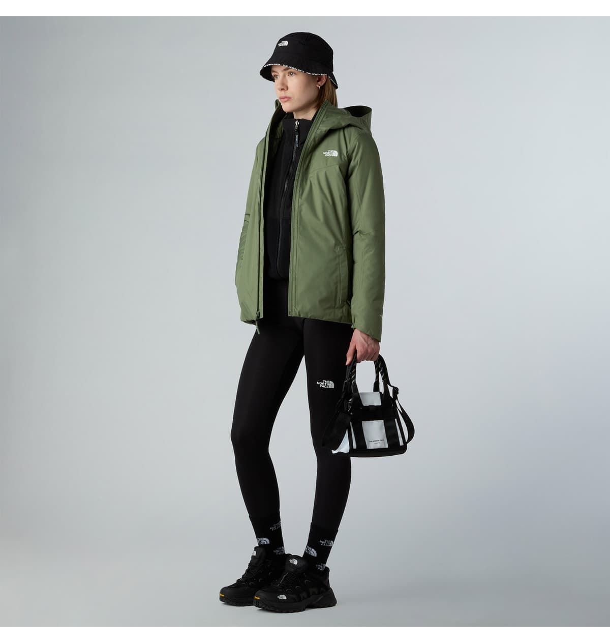 کاپشن زنانه The North Face عایقدار خاکی Quest کاپشن زنانه The North Face عایقدار خاکی Quest