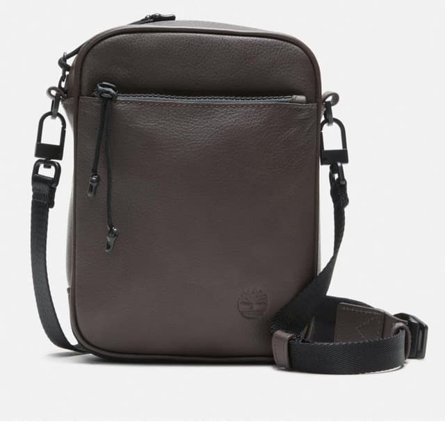 کیف دوشی Timberland چرمی Tuckerman قهوهای مدل B0A61D7D691-R کیف دوشی Timberland چرمی Tuckerman قهوهای مدل B0A61D7D691-R