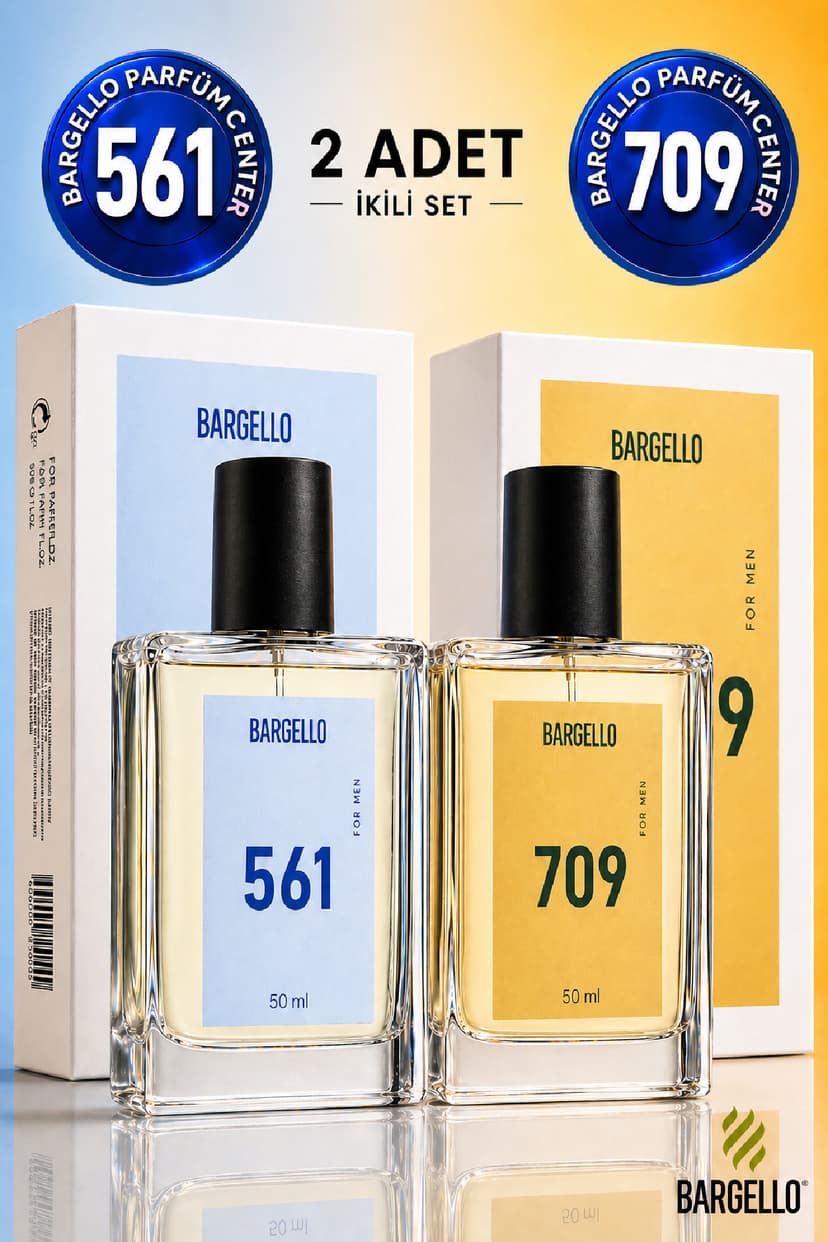 ست ادوپرفیوم مردانه Bargello با رایحه Fresh و Oriental 2×50ml مدل Rsaf561709 ست ادوپرفیوم مردانه Bargello با رایحه Fresh و Oriental 2×50ml مدل Rsaf561709