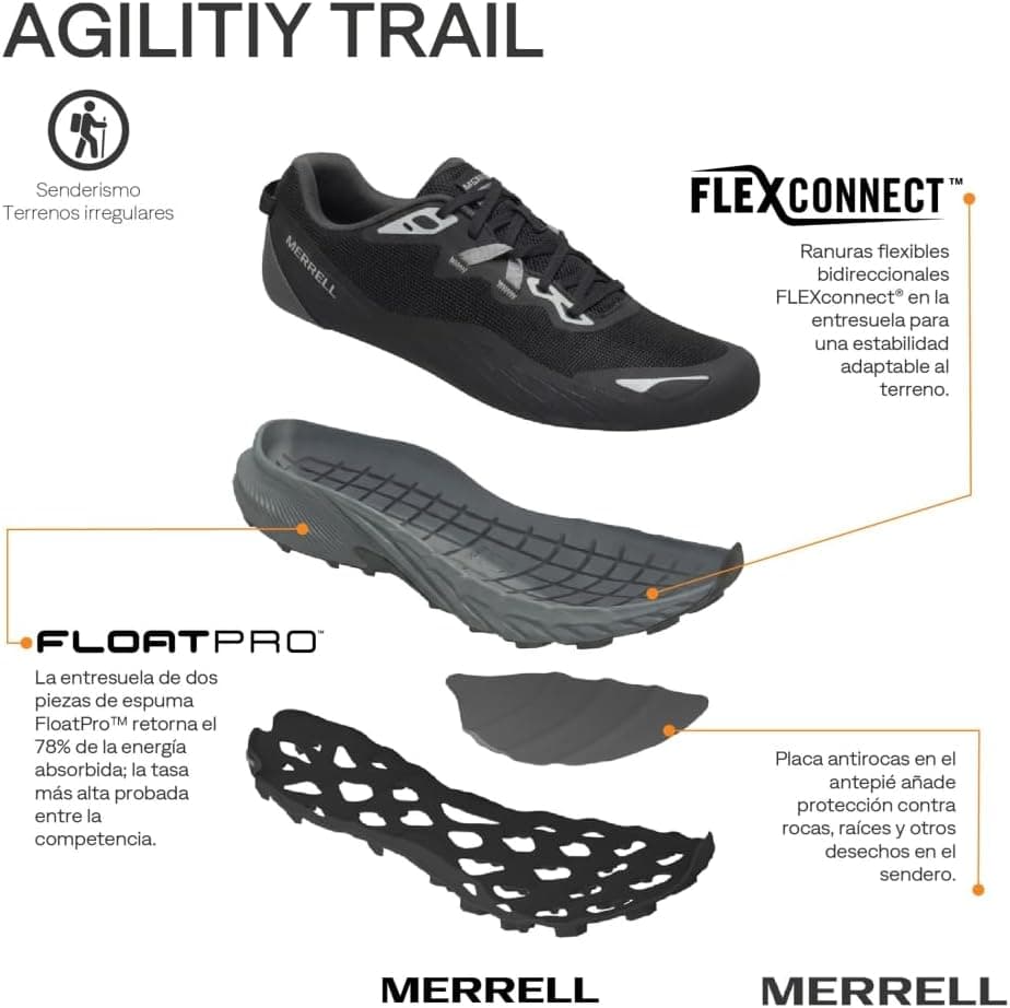 کفش ورزشی یونیسکس Merrell Agility Trail مدل J00003280 کفش ورزشی یونیسکس Merrell Agility Trail مدل J00003280