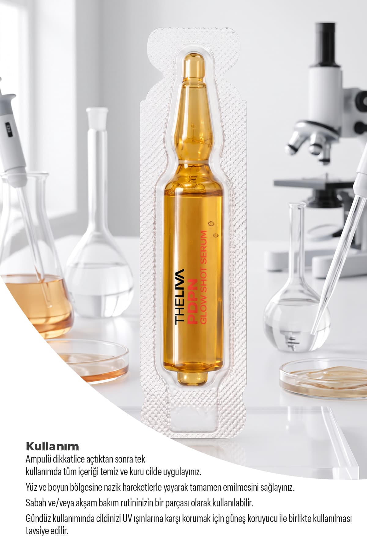 آمپول The Liva با افکت پوست شیشهای و درخشانکننده مدل PDRN Glow Shot بسته 5 تایی آمپول The Liva با افکت پوست شیشهای و درخشانکننده مدل PDRN Glow Shot بسته 5 تایی