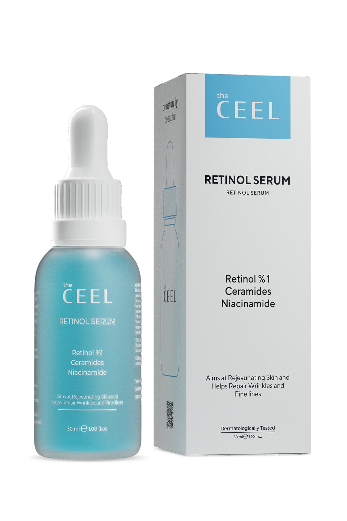 سرم رتینول روشنکننده ضدچروک و ضدپیری The Ceel حاوی Ascorbıc Acıd، %1 Retinol و Ceramides 30 ml سرم رتینول روشنکننده ضدچروک و ضدپیری The Ceel حاوی Ascorbıc Acıd، %1 Retinol و Ceramides 30 ml