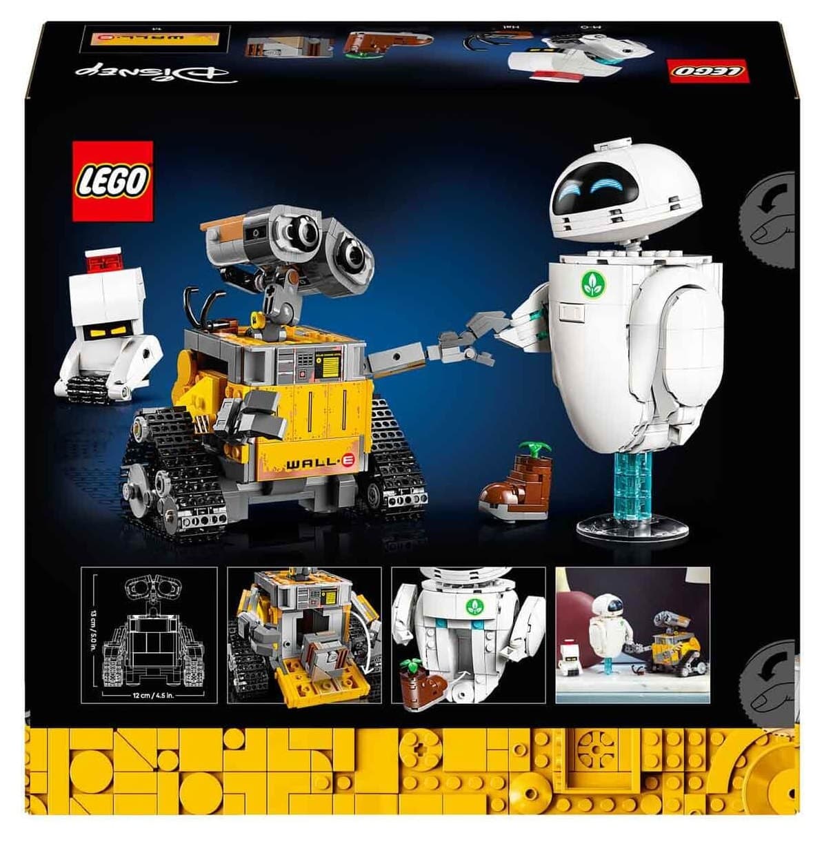 لگو Disney Pixar مدل WALL-E و EVE 43279 کلکسیونی لگو Disney Pixar مدل WALL-E و EVE 43279 کلکسیونی