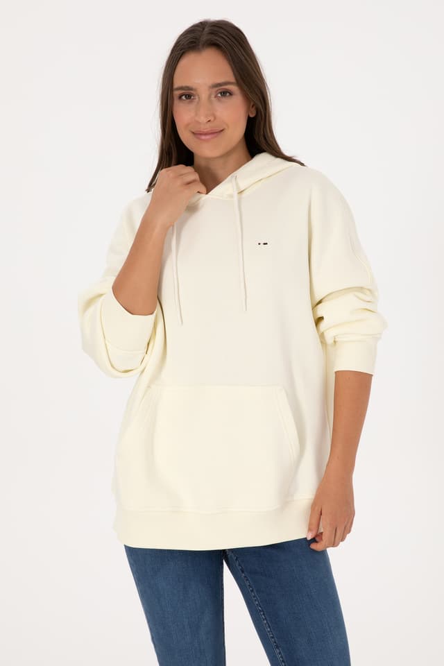 سوئیشرت زنانه U.S. Polo Assn. کاپوشندار کرم با آستر شاردون مدل 50313567-VR256 سوئیشرت زنانه U.S. Polo Assn. کاپوشندار کرم با آستر شاردون مدل 50313567-VR256