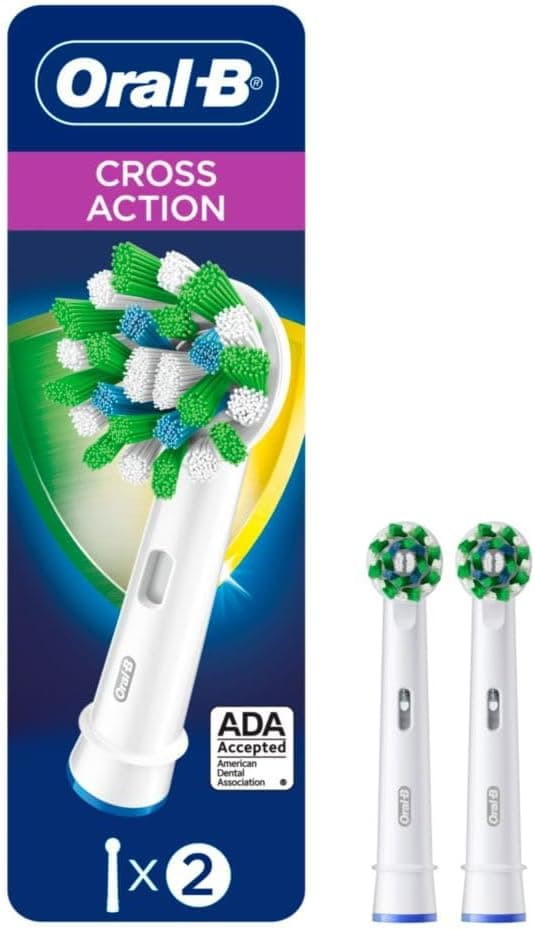 سری یدکی مسواک برقی Oral-B CrossAction 2ct سری یدکی مسواک برقی Oral-B CrossAction 2ct