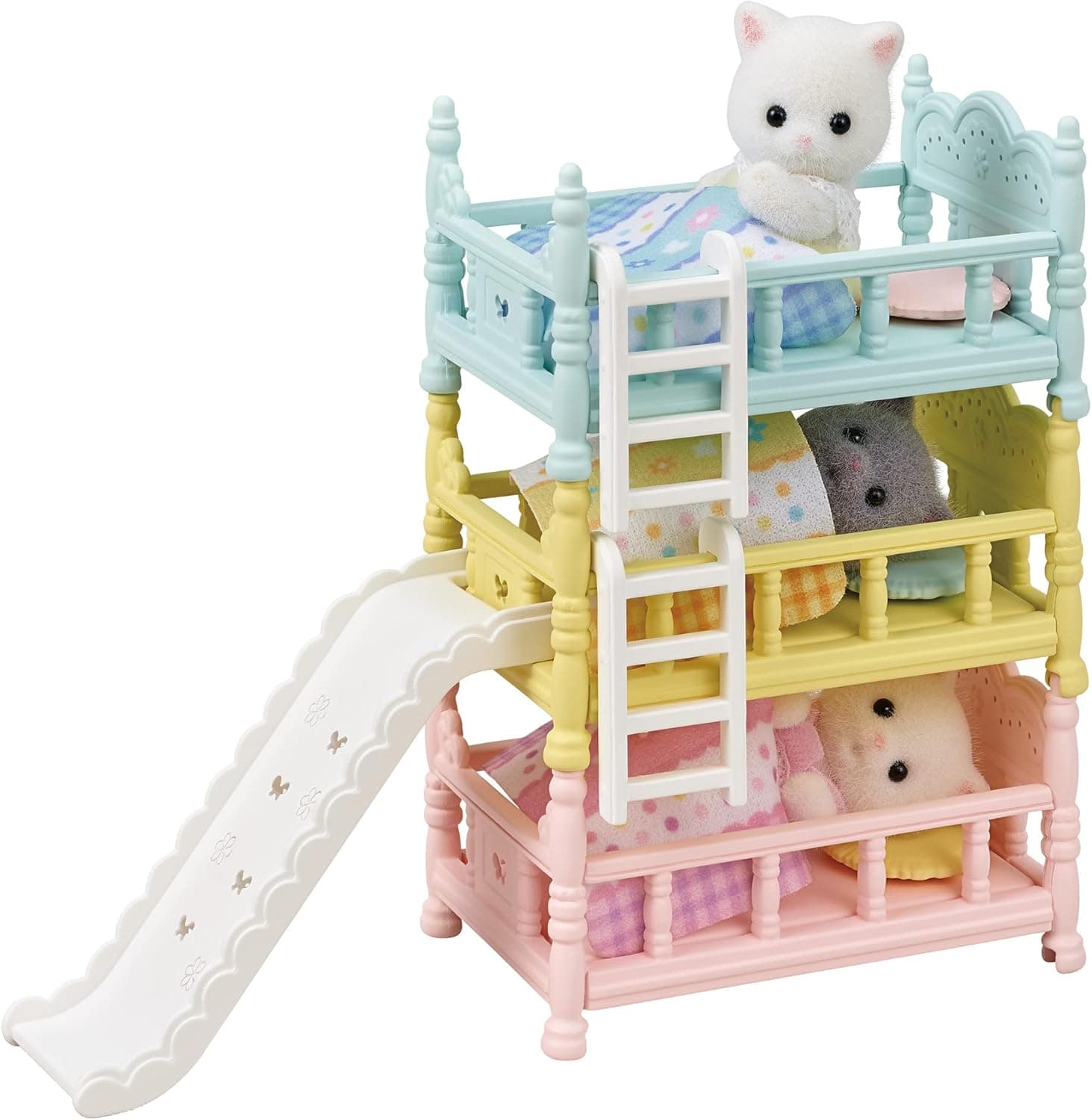 ست تختخواب سهطبقه عروسکی Sylvanian Families مدل 5741 ست تختخواب سهطبقه عروسکی Sylvanian Families مدل 5741