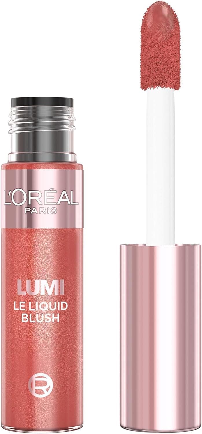 رژگونه مایع L'Oreal Paris Lumi Blush صورتی طلایی درخشان مدل 625 رژگونه مایع L'Oreal Paris Lumi Blush صورتی طلایی درخشان مدل 625