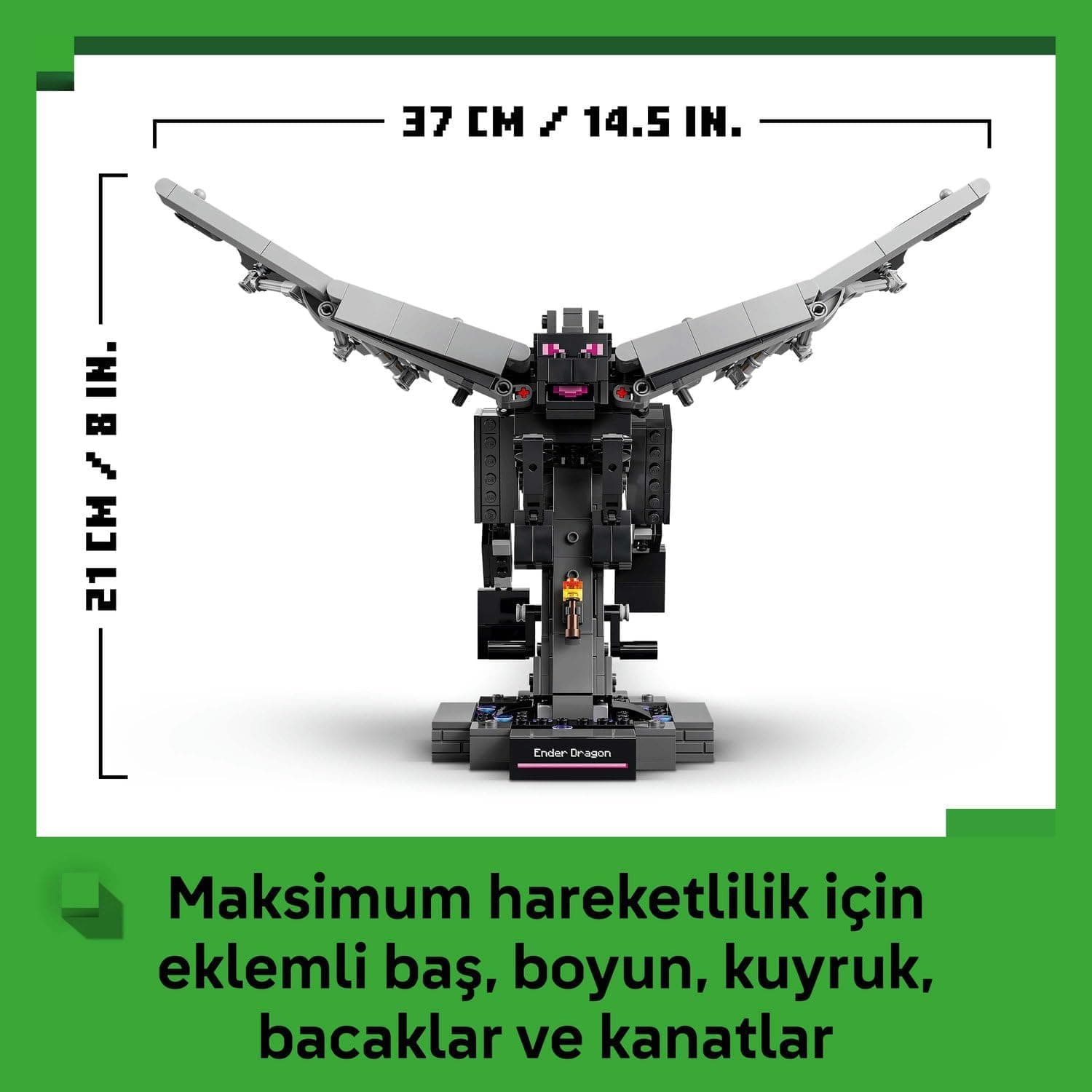 لگو Minecraft Ender Dragon مدل 21595 لگو Minecraft Ender Dragon مدل 21595