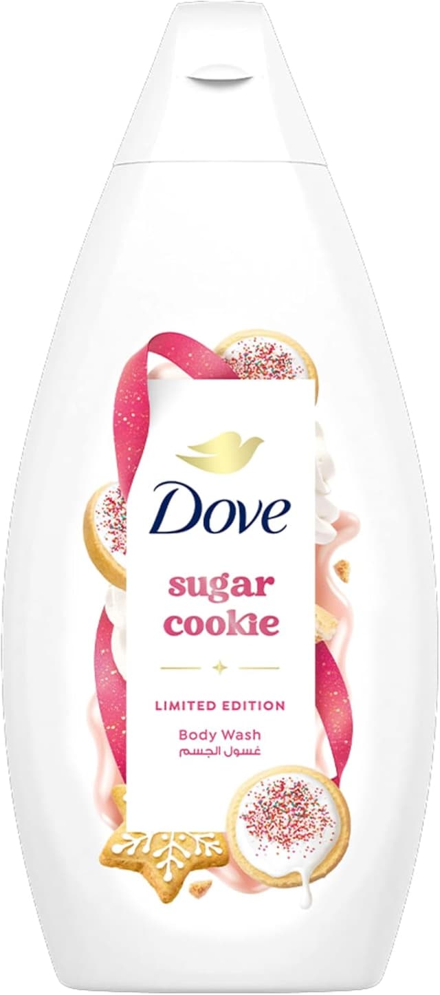 ژل شستشوی بدن Dove نسخه محدود با رایحه Sugar Cookie بدون سولفات 450ml ژل شستشوی بدن Dove نسخه محدود با رایحه Sugar Cookie بدون سولفات 450ml