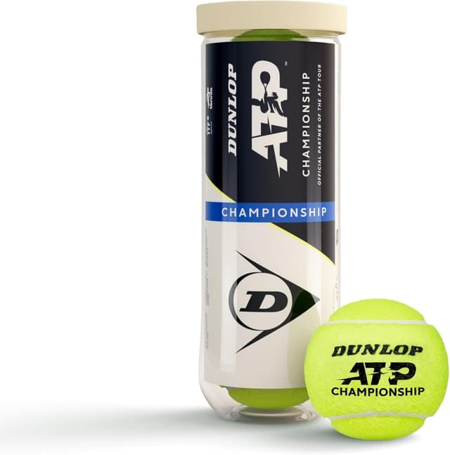 توپ تنیس DUNLOP مناسب زمینهای خاکی، سخت و چمن مدل ATP Championship توپ تنیس DUNLOP مناسب زمینهای خاکی، سخت و چمن مدل ATP Championship