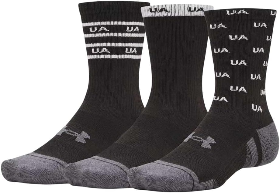 جوراب یونیسکس Under Armour مدل UA Perf Tech بسته 3pk Crew جوراب یونیسکس Under Armour مدل UA Perf Tech بسته 3pk Crew