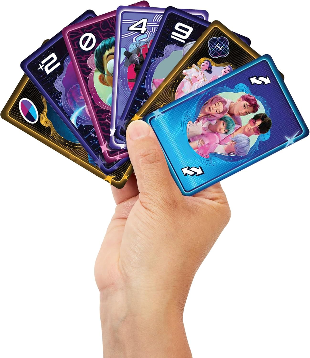 بازی کارتی UNO K POP Demon Hunters از Mattel Games بازی کارتی UNO K POP Demon Hunters از Mattel Games