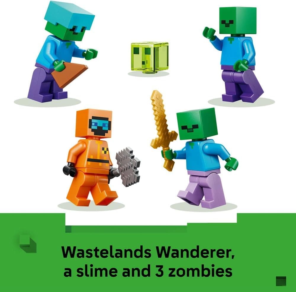 لگو Minecraft Zombie Dungeon مدل 21587 لگو Minecraft Zombie Dungeon مدل 21587