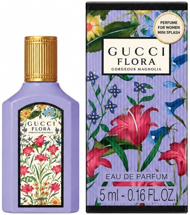عطر زنانه Gucci EDP Flora Gorgeous Magnolia 5 ML عطر زنانه Gucci EDP Flora Gorgeous Magnolia 5 ML