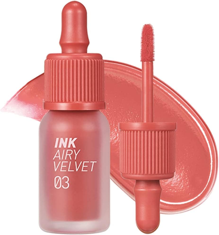 تینت لب Peripera مخملی فرمول سبک ماندگاری طولانی مدل Tint Ink Airy Velvet 3 Cartoon Coral تینت لب Peripera مخملی فرمول سبک ماندگاری طولانی مدل Tint Ink Airy Velvet 3 Cartoon Coral