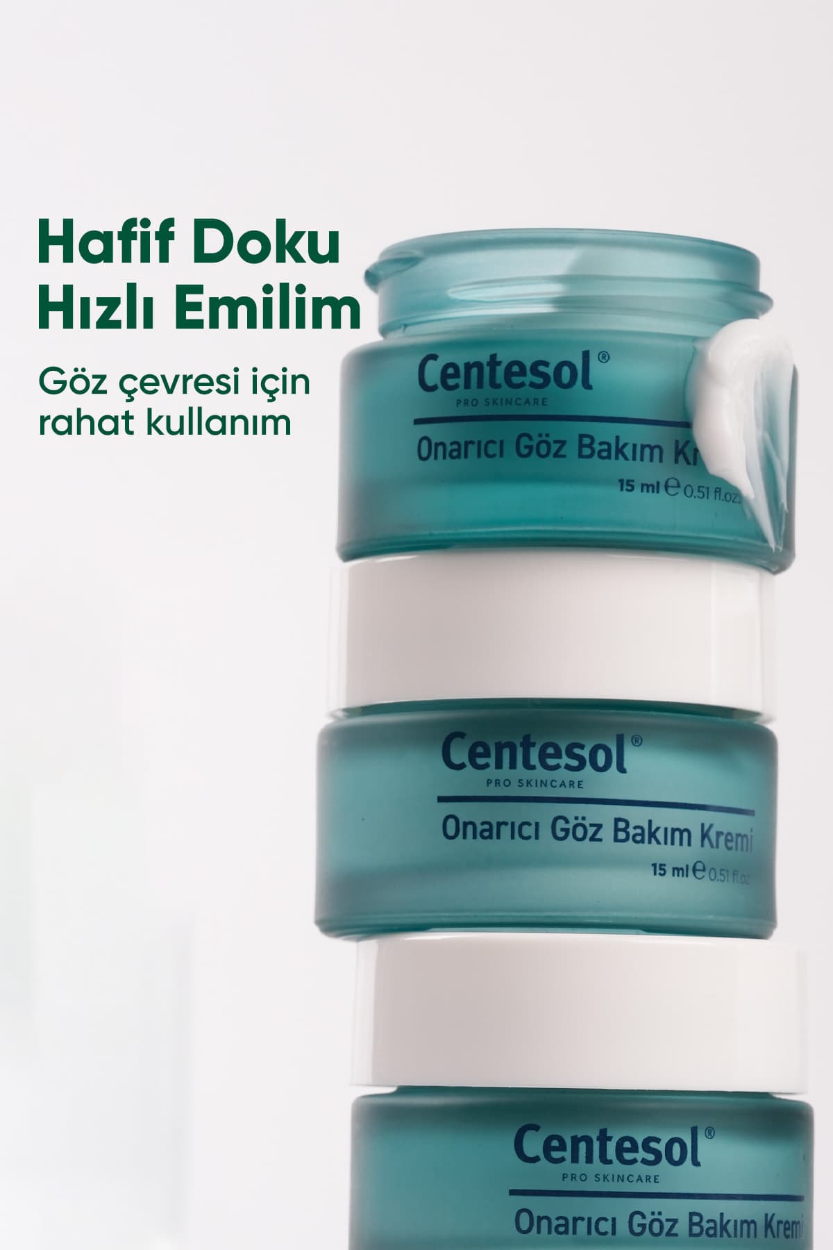 کرم دور چشم ترمیمکننده CENTESOL 15 ML کرم دور چشم ترمیمکننده CENTESOL 15 ML