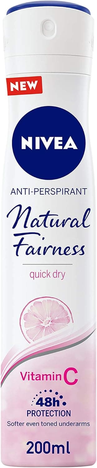 اسپری ضدتعریق زنانه NIVEA با محافظت 72h، درخشش طبیعی، 2x150ml اسپری ضدتعریق زنانه NIVEA با محافظت 72h، درخشش طبیعی، 2x150ml