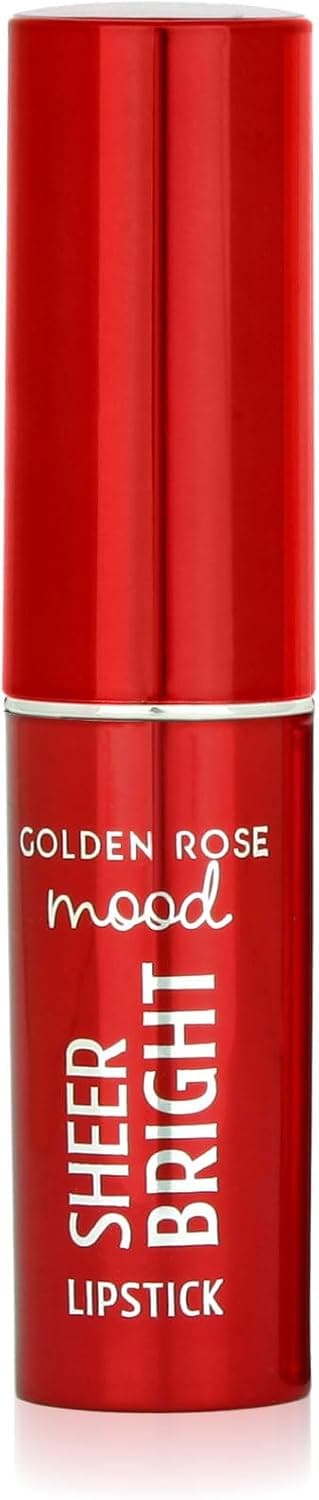 رژ لب براق Golden Rose Mood با پوشش شفاف و روشن، رنگ هلویی صورتی مدل No:106 رژ لب براق Golden Rose Mood با پوشش شفاف و روشن، رنگ هلویی صورتی مدل No:106