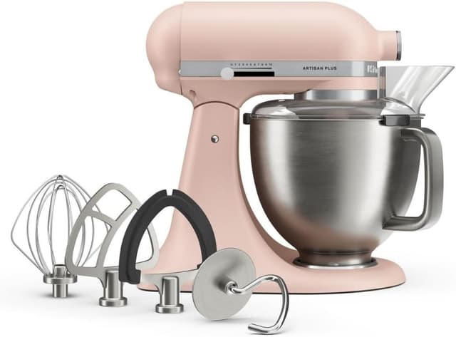 میکسر استندی KitchenAid Artisan Plus 4,7 L مدل 5KSM50PK صورتی میکسر استندی KitchenAid Artisan Plus 4,7 L مدل 5KSM50PK صورتی