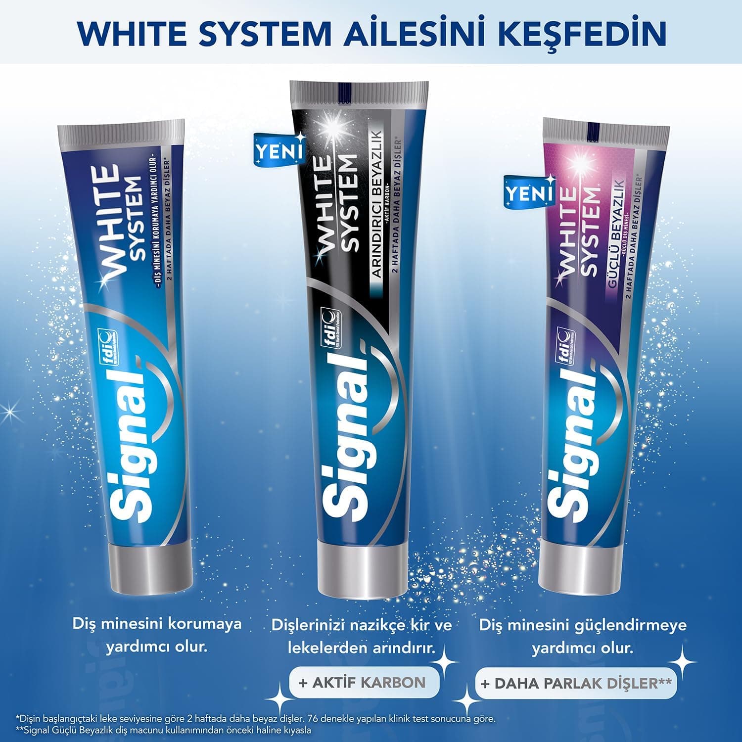 خمیردندان سفیدکننده Signal White System با کربن فعال 75 ml خمیردندان سفیدکننده Signal White System با کربن فعال 75 ml