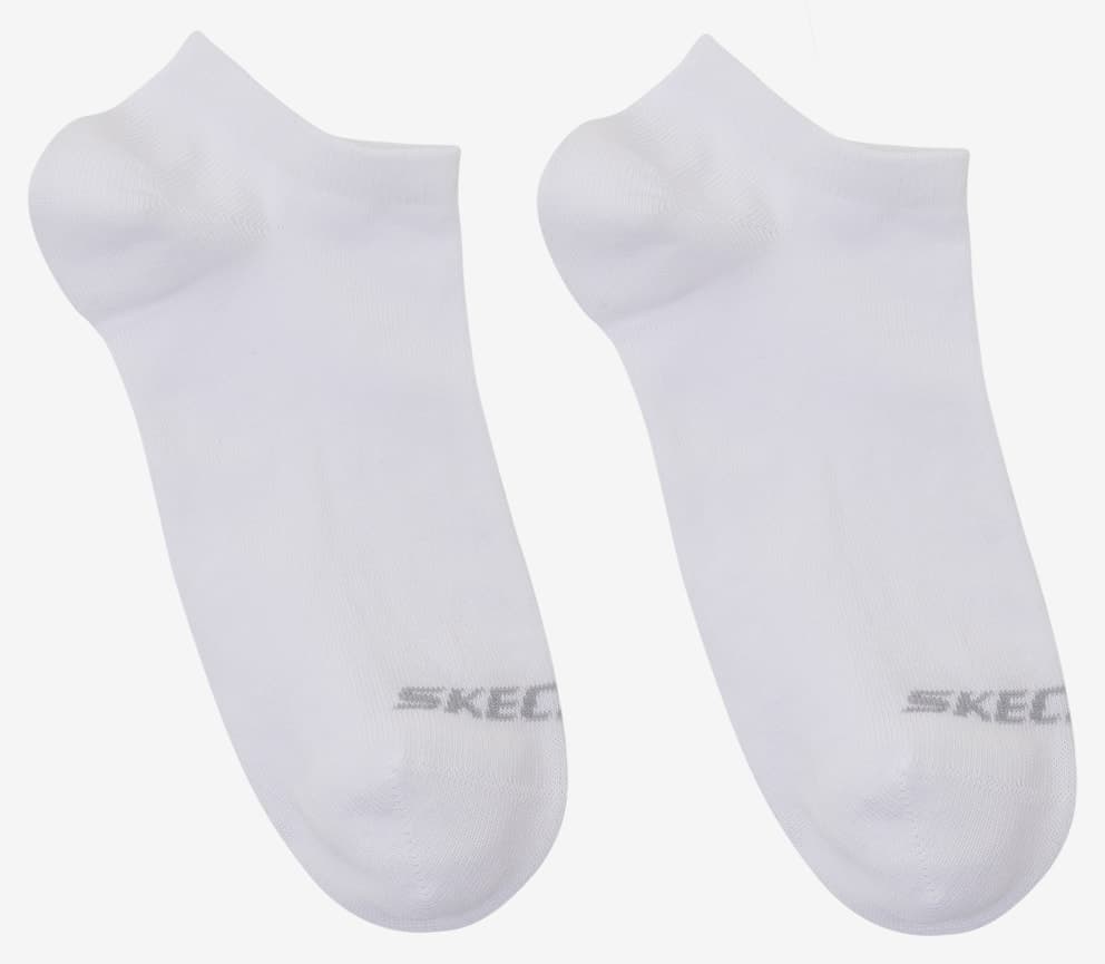 جوراب مچی یونیسکس Skechers Essential سفید تکی مدل S2520316-2325 جوراب مچی یونیسکس Skechers Essential سفید تکی مدل S2520316-2325