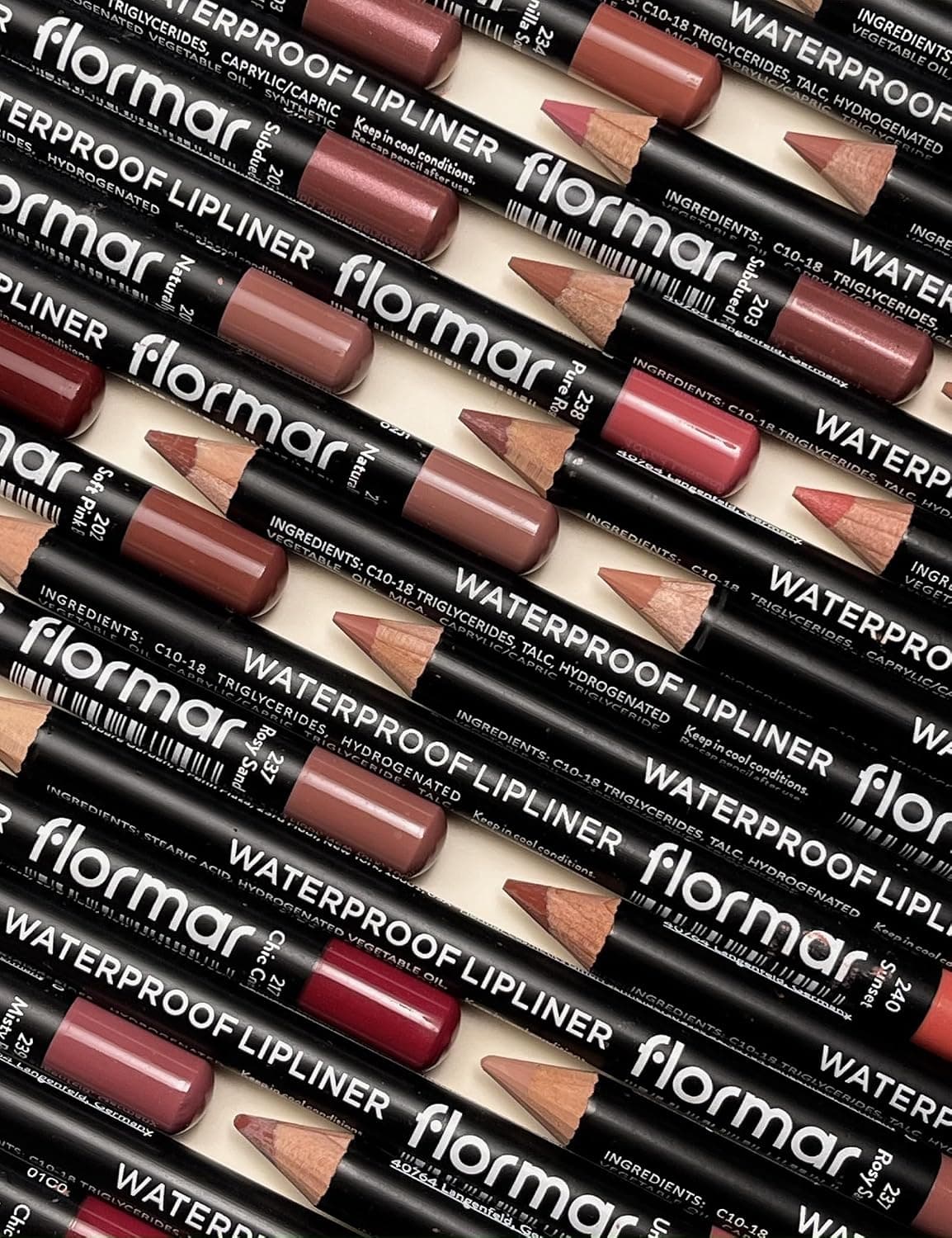 مداد لب Flormar با پیگمنت بالا، جلوه مات و ضدآب مداد لب Flormar با پیگمنت بالا، جلوه مات و ضدآب