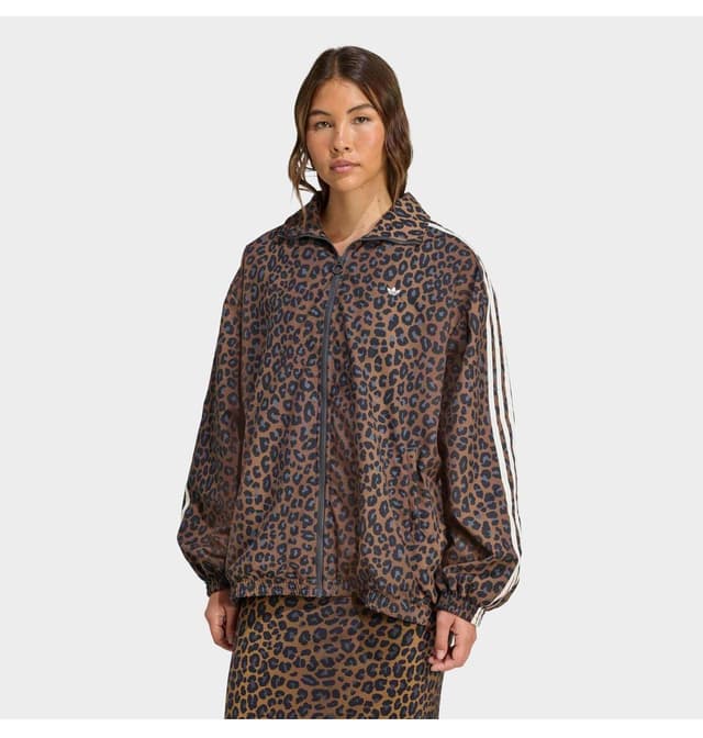 کت زنانه adidas Leopard Firebird مدل JW7301 کت زنانه adidas Leopard Firebird مدل JW7301