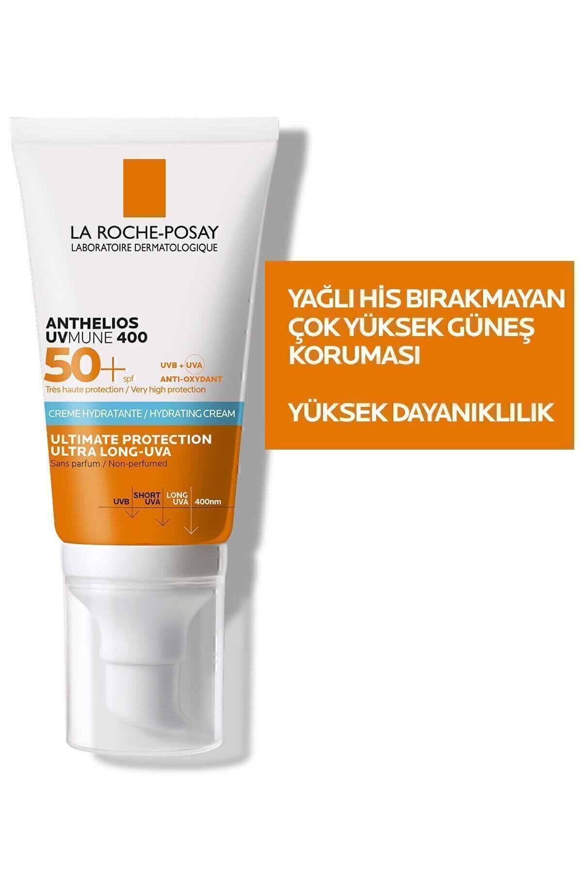 کرم ضدآفتاب صورت مناسب پوست حساس La Roche Posay Anthelios Uvmune با محافظت بالا SPF50+ ست 50 ml X2 کرم ضدآفتاب صورت مناسب پوست حساس La Roche Posay Anthelios Uvmune با محافظت بالا SPF50+ ست 50 ml X2